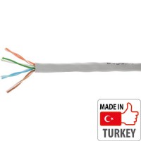 Кабель "вита пара" Borsan 4x2x24 UTP-0.50Cu (Cat 5) Кабель "вита пара" Borsan 4x2x24 UTP-0.50Cu (Cat 5)