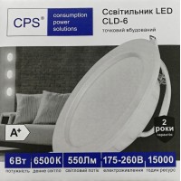 Светодиодный точечный светильник с драйвером CLD-9 холодный свет (Размер: 118/95×30 мм) Светодиодный точечный светильник с драйвером CLD-9 холодный свет (Размер: 118/95×30 мм)