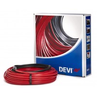 ⚡Нагрівальний кабель двожильний DEVIflex 10T, 7.6...8.7м², 1220Вт, 120м.п, 10Вт\м.п. (140F1229)