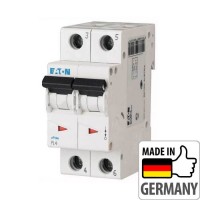 Автоматичний вимикач Eaton PL4-C20/2, 20А, 2P, C, 4.5кА (293143)
