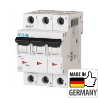 ⚡Автоматический выключатель Eaton PL6-C2/3, 2А, 3P, C, 6кА (286596)
