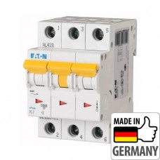 Автоматичний вимикач Eaton PL7-B25/3, 25А, 3P, B, 10кА (263391)