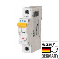 ⚡Автоматический выключатель Eaton PL7-C1/1-DC, 1А, 1P, C, 10кА (264851)