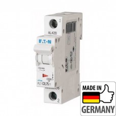 Автоматический выключатель PL7 Eaton, 0,75А, 1-полюсный PL7-C0,75/1 