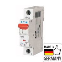 Автоматичний вимикач Eaton PL7-B10/1, 10А, 1P, B, 10кА (262674) Автоматичний вимикач Eaton PL7-B10/1, 10А, 1P, B, 10кА (262674)