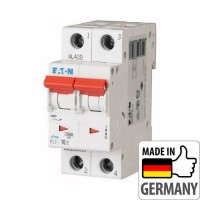 Автоматичний вимикач Eaton PL7-C10/2, 10А, 2P, C, 10кА (263357)