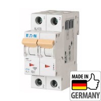 Автоматичний вимикач Eaton PL7-C13/2, 13А, 2P, C, 10кА (263358)