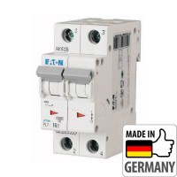 Автоматичний вимикач Eaton PL7-C16/2, 16А, 2P, C, 10кА (263359)