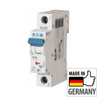 ⚡Автоматический выключатель Eaton PL7-D20/1, 20А, 1P, D, 10кА (262717) ⚡Автоматический выключатель Eaton PL7-D20/1, 20А, 1P, D, 10кА (262717)