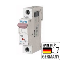 Автоматичний вимикач Eaton PL7-C32/1, 32А, 1P, C, 10кА (262707)