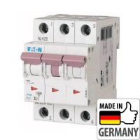 Автоматичний вимикач Eaton PL7-D32/3, 32A, 3P, D, 10кА (263424)