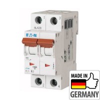 ⚡Автоматический выключатель Eaton PL7-C4/2, 4А, 2P, C, 10кА (263355)