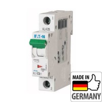 Автоматичний вимикач Eaton PL7-D6/1, 6А, 1P, D, 10кА (262713) Автоматичний вимикач Eaton PL7-D6/1, 6А, 1P, D, 10кА (262713)