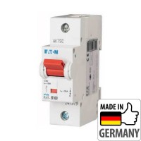 Автоматичний вимикач Eaton PLHT-B100, 100А, 1P, B, 20кА (247979) Автоматичний вимикач Eaton PLHT-B100, 100А, 1P, B, 20кА (247979)