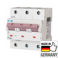 Автоматичний вимикач Eaton PLHT-B32/3, 32А, 3P, B, 25кА (248026) Автоматичний вимикач Eaton PLHT-B32/3, 32А, 3P, B, 25кА (248026)