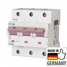 Автоматичний вимикач Eaton PLHT-B32/3, 32А, 3P, B, 25кА (248026)