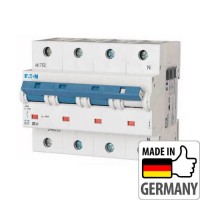 Автоматичний вимикач Eaton PLHT-C20/3N, 20А, 3+N, C, 25кА (248059) Автоматичний вимикач Eaton PLHT-C20/3N, 20А, 3+N, C, 25кА (248059)