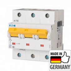 Автоматичний вимикач Eaton PLHT-C25/3, 25А, 3P, C, 25кА (248034)