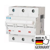 Автоматичний вимикач Eaton PLHT-D50/3, 50A, 3P, D, 25кА (248046) Автоматичний вимикач Eaton PLHT-D50/3, 50A, 3P, D, 25кА (248046)