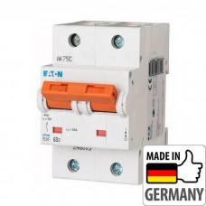 Автоматичний вимикач Eaton PLHT-D63/2, 63А, 2P, D, 25кА (248021)