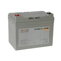 ⚡Аккумулятор мультигелевый LogicPower LP-MG 12V - 33 Ah Silver (3429) ⚡Аккумулятор мультигелевый LogicPower LP-MG 12V - 33 Ah Silver (3429)