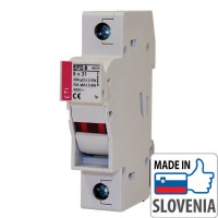 Роз'єднувач EFD8 1p для циліндричних запобіжників CH8x31