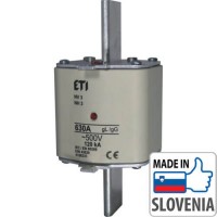 Ножовий запобіжник ETI серії NH3 KOMBI gL/gG (560А) Ножовий запобіжник ETI серії NH3 KOMBI gL/gG (560А)