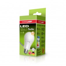 Светодиодная LED лампа Eurolamp TURBO New dimmable A60 10W E27 4000K (50) Светодиодная LED лампа Eurolamp TURBO New dimmable A60 10W E27 4000K (50)
