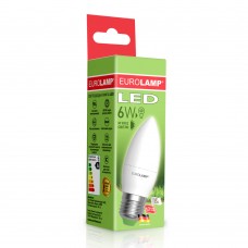 Светодиодная LED лампа Eurolamp ЕКО серия "D" CL 6W E27 4000K Светодиодная LED лампа Eurolamp ЕКО серия "D" CL 6W E27 4000K