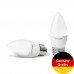 Светодиодная LED лампа Eurolamp ЕКО серия "D" CL 6W E27 4000K