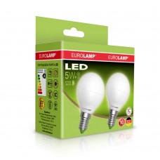 Светодиодная LED лампа Eurolamp ЕКО серия "D" G45 5W E14 4000K