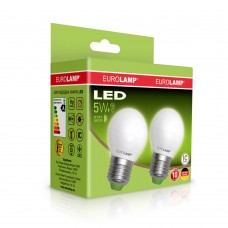 Светодиодная LED лампа Eurolamp ЕКО серия "D" G45 5W E27 4000K
