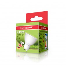 Светодиодная LED лампа Eurolamp ЕКО серия "D" SMD MR16 5W GU10 3000K (200)