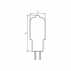 Светодиодная LED лампа Eurolamp капсульная Plastic G4 2W G4 3000K 220V (1000)