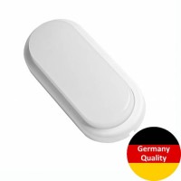 LED світильник Eurolamp овальний накладний 12W 5500K для ЖКХ