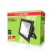 Уличный LED-прожектор Euroelectric COB 50Вт, 6500K (черный) Уличный LED-прожектор Euroelectric COB 50Вт, 6500K (черный)