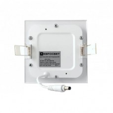 Встраиваемый светильник Eurosvet LED-S-150-9 9Вт, 4200К, квадратный (150x150мм) Встраиваемый светильник Eurosvet LED-S-150-9 9Вт, 4200К, квадратный (150x150мм)