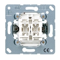 механізм двоклавішного вимикача Jung ECO profi