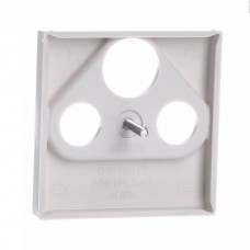 Накладка на TV+R+SAT-розетку Jung ECO profi. Колір: Слонова кістка