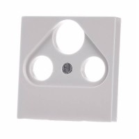 Накладка на TV+R+SAT-розетку Jung ECO profi. Цвет "Слоновая Кость" (A561PLSAT)