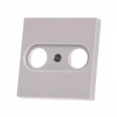 Накладка на TV+R-розетку Jung ECO profi. Колір: Слонова кістка