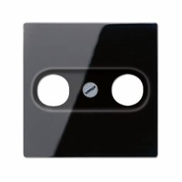Накладка на TV+R-розетку Jung ECO profi. Колір: Антрацит Накладка на TV+R-розетку Jung ECO profi. Колір: Антрацит
