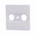Накладка на TV+R-розетку Jung ECO profi. Колір: Білий