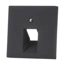 Накладка на однопортову інформаційну розетку Jung ECO profi Колір: Антрацит