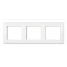 Рамка тримісна Jung ECO profi. Колір: Білий
