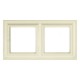 Рамка двомісна Jung ECO profi Design. Колір: Слонова кістка