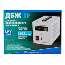 Источник бесперебойного питания (ИБП) с правильной синусоидой 12V LPY-PSW-800VA+ (560Вт) 5A/15A (4153)