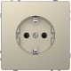 Розетка з/к без шторок Merten D-Life. Колір Сахара