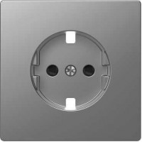 Центральная накладка розетки нержавеющая сталь (MTN2330-6036)