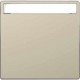 MTN3360-6033 Клавиша одинарная с полем для надписи Merten D-Life "Сахара"
